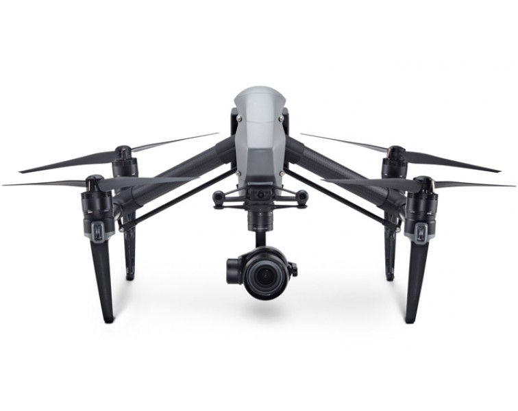 DJI Inspire 2 with X5S camera, CinemaDNG and Apple ProRes Lic installed